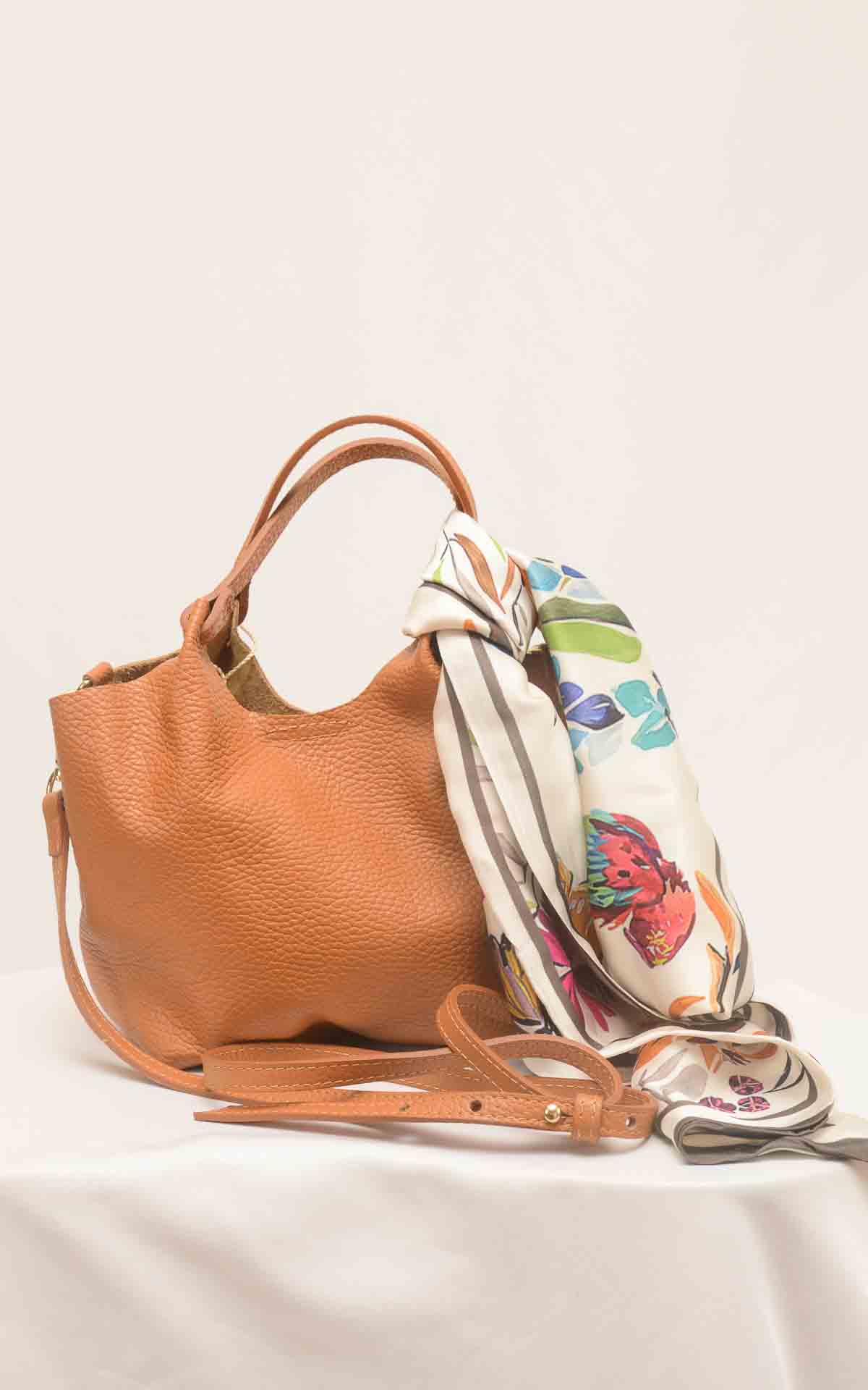 OFF-ON - Borsa secchiello - CUOIO