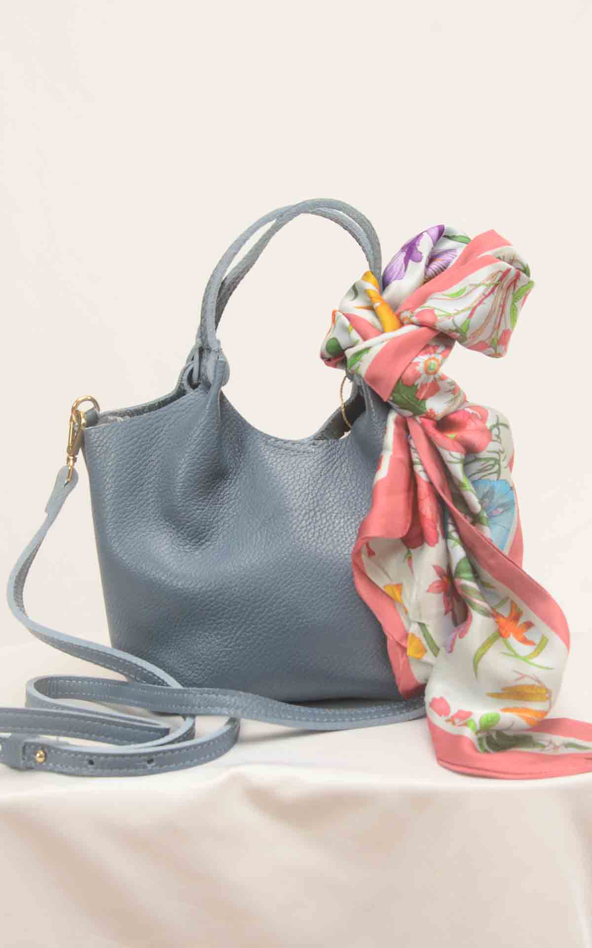 OFF-ON – Borsa secchiello – CELESTE