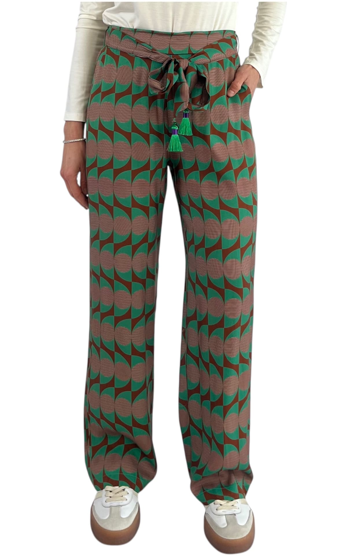 WU’SIDE – Pantalone – MARRONE